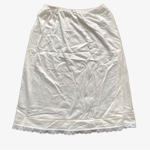 White Lingerie Skirt